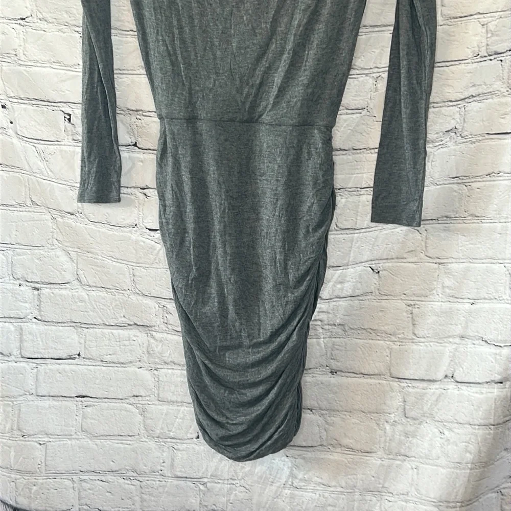 Athleta Gray Long Sleeve Dress Size XXS Excellent Condition - Picture 6 of 10